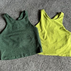 Beyond Yoga Focus Crop Tank Top Spacedye Small S